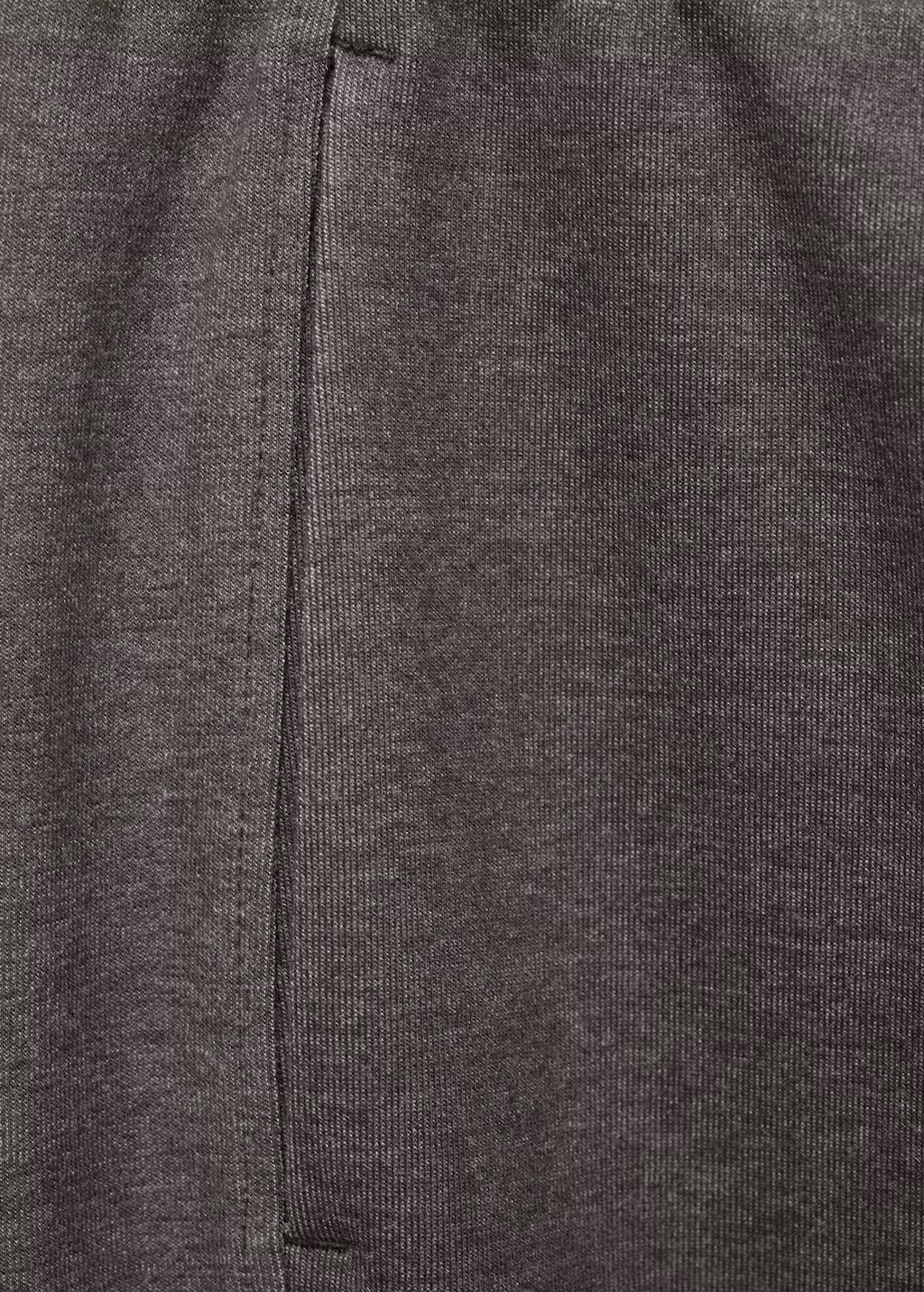 Cotton joggers embroidered detail - Medium Heather Grey