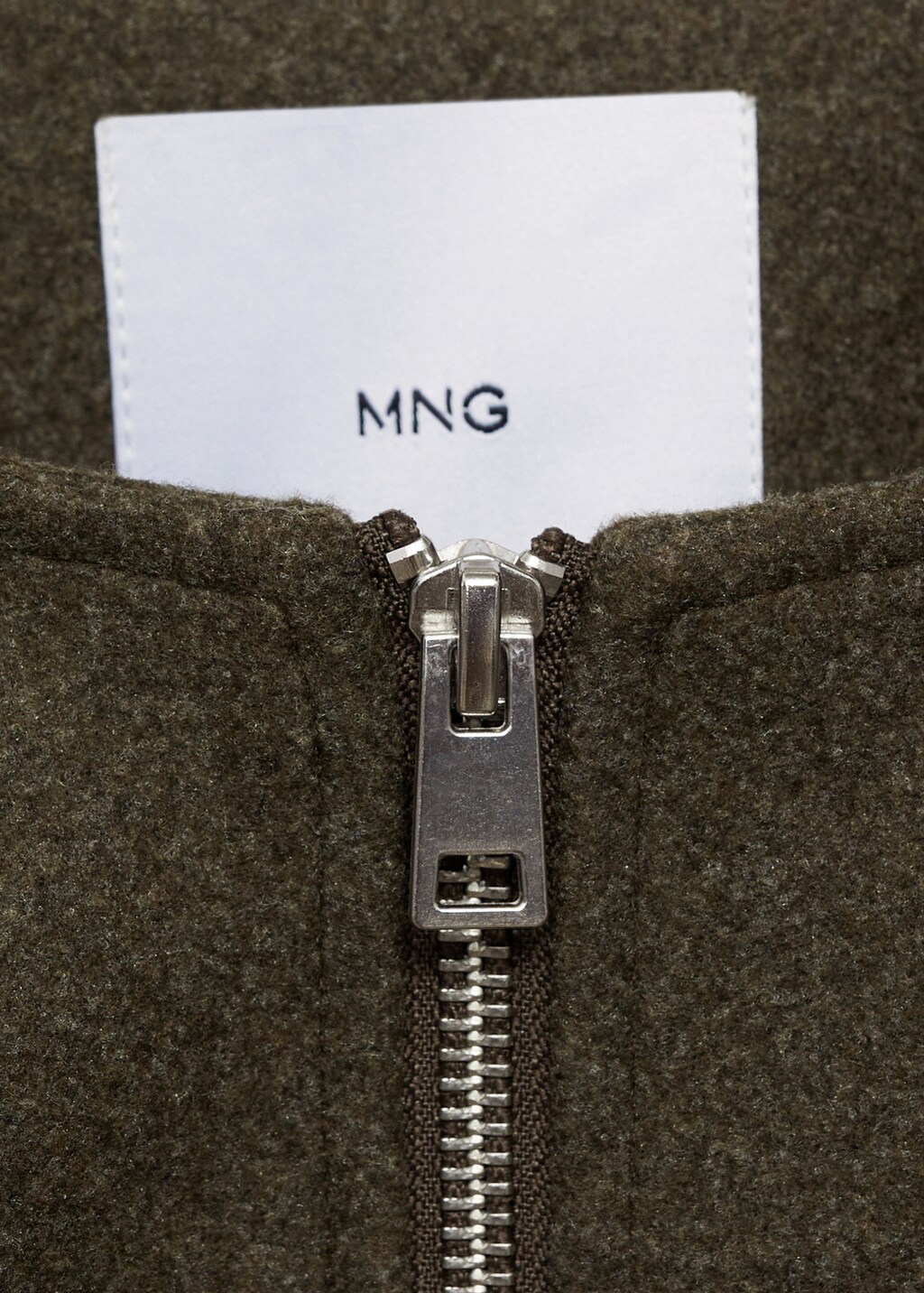 Gathered bomber jacket - Grey