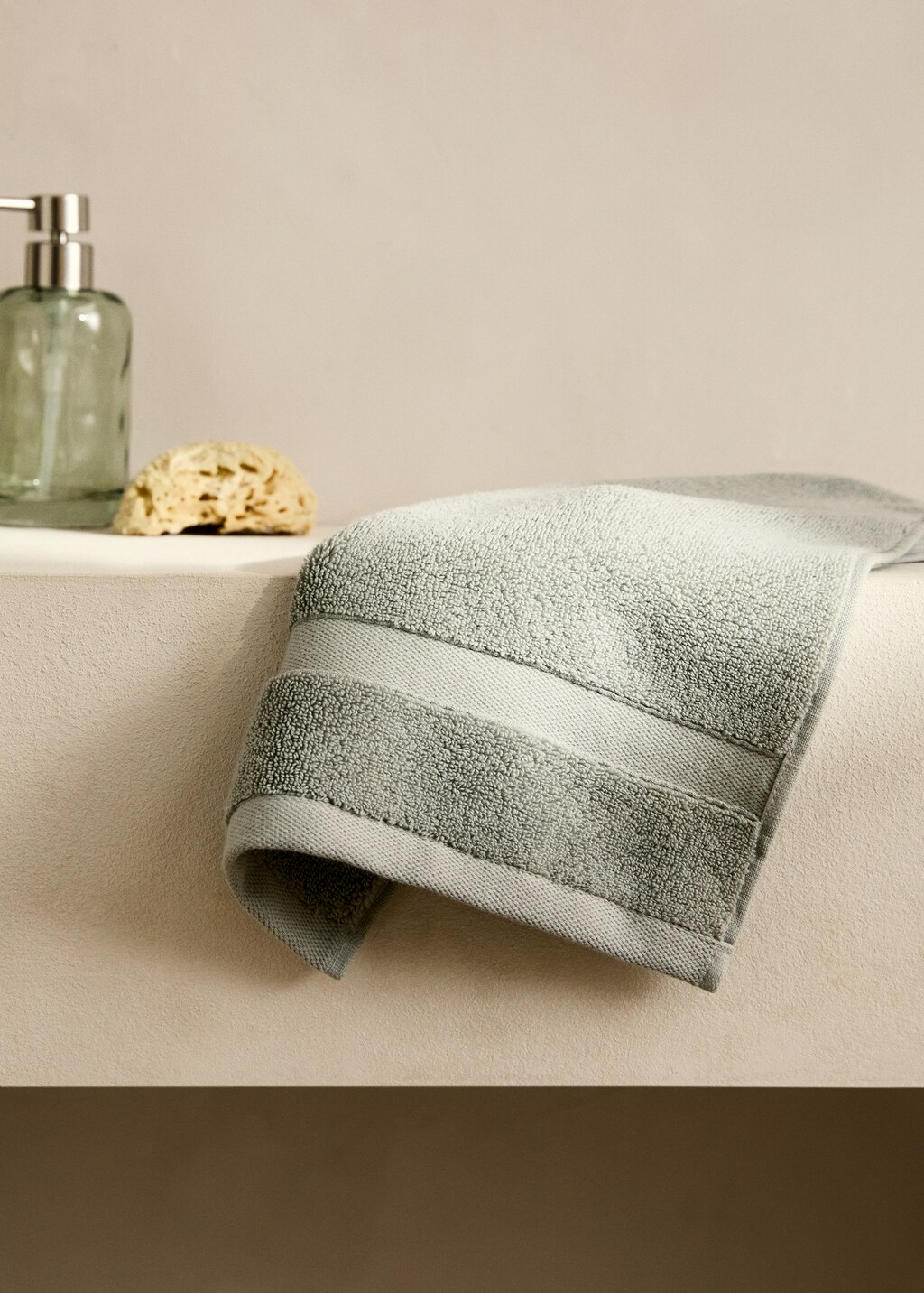 Extra-soft hand towel - Sand