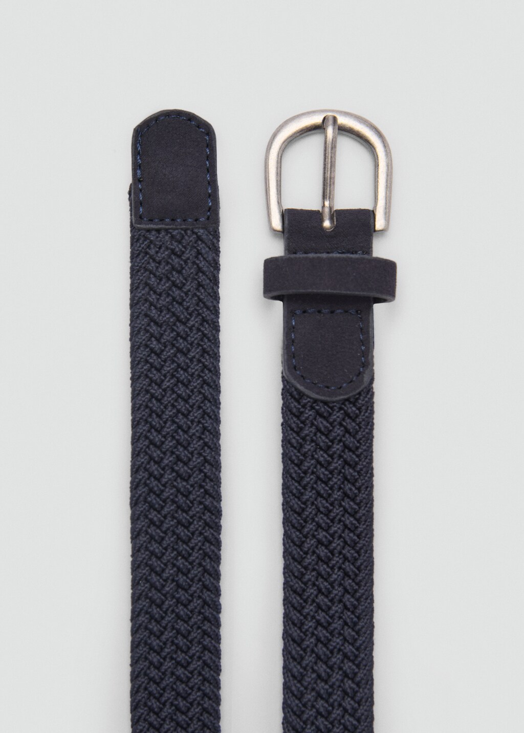 Braided belt - Dark Navy