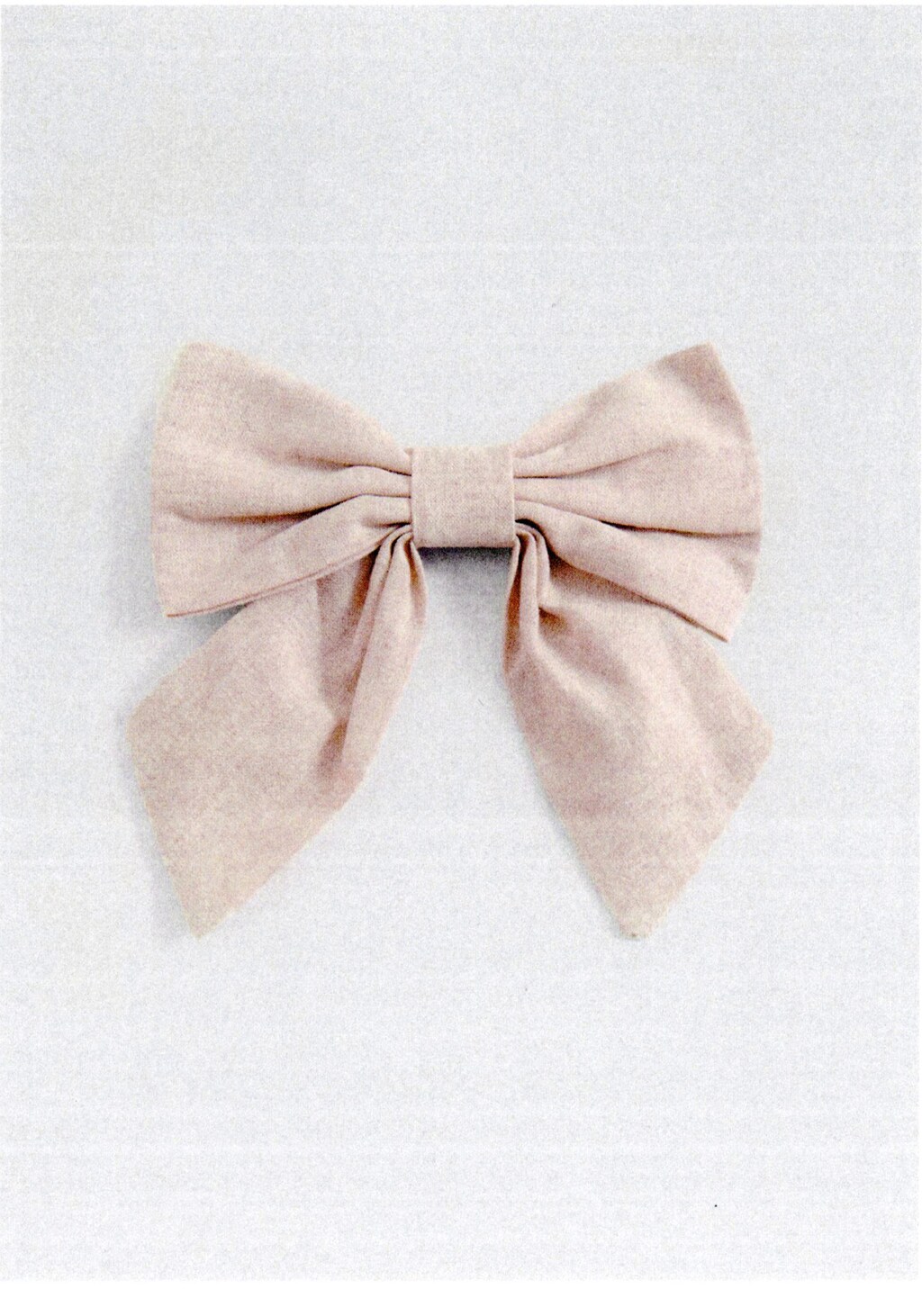 Bow hairclip - Sand