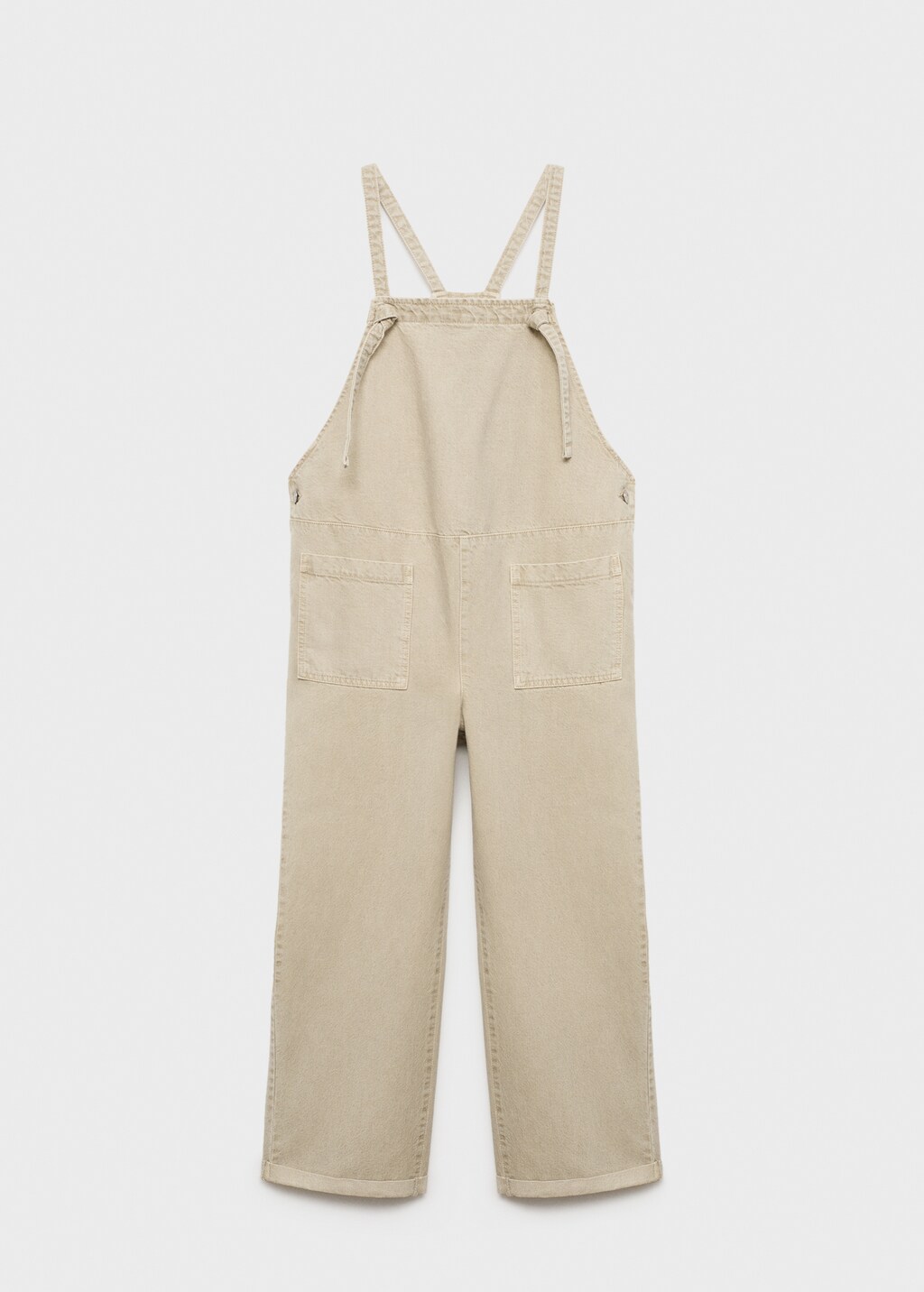 Maternity denim dungarees - Light/Pastel Grey