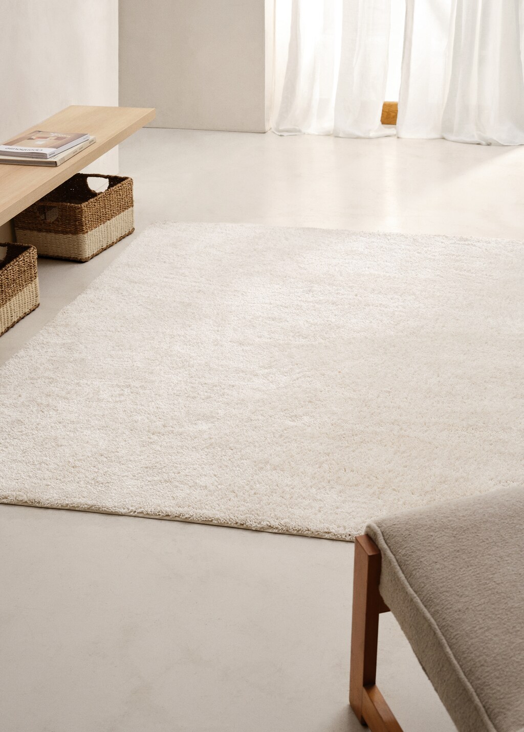 Pile carpet 150x200cm - Off White