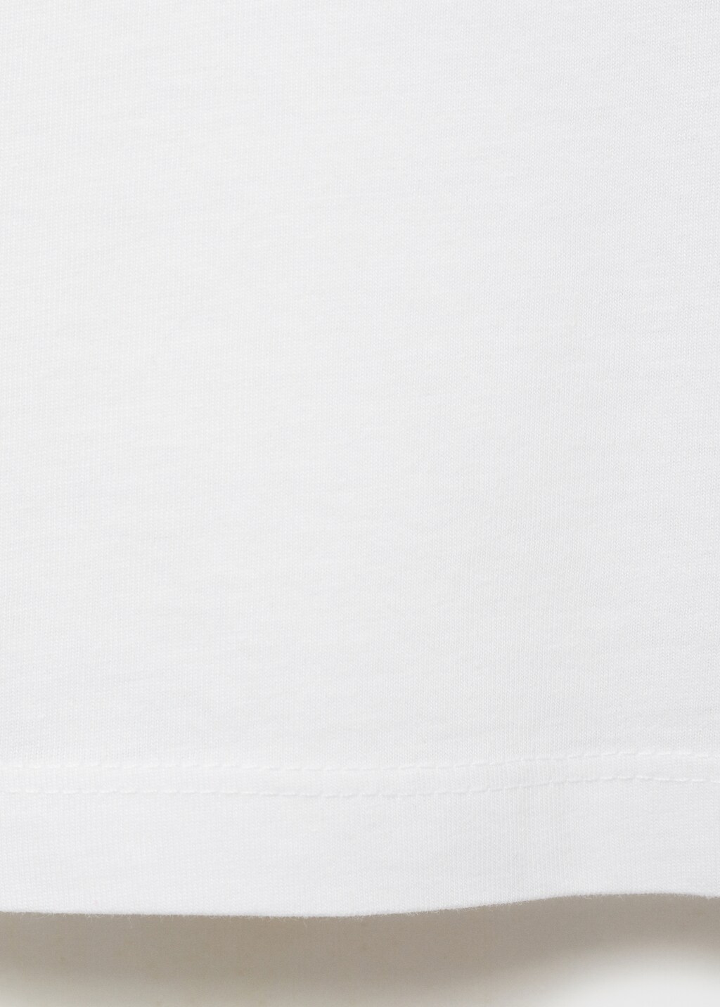 Cotton boat neck t-shirt - Black