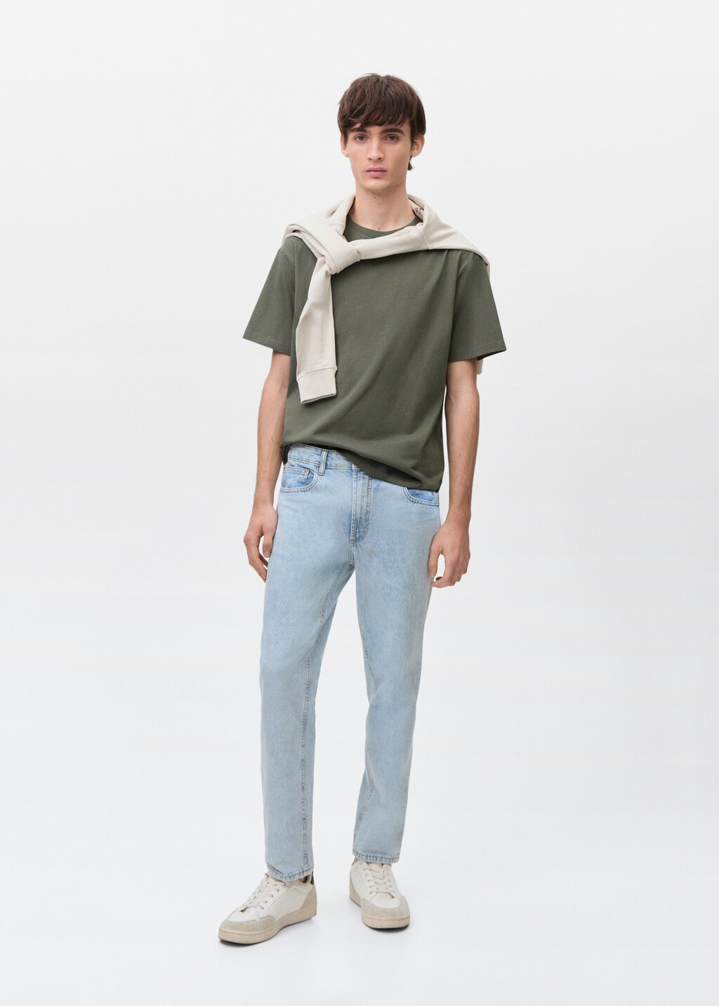 Essential cotton T-shirt - Green