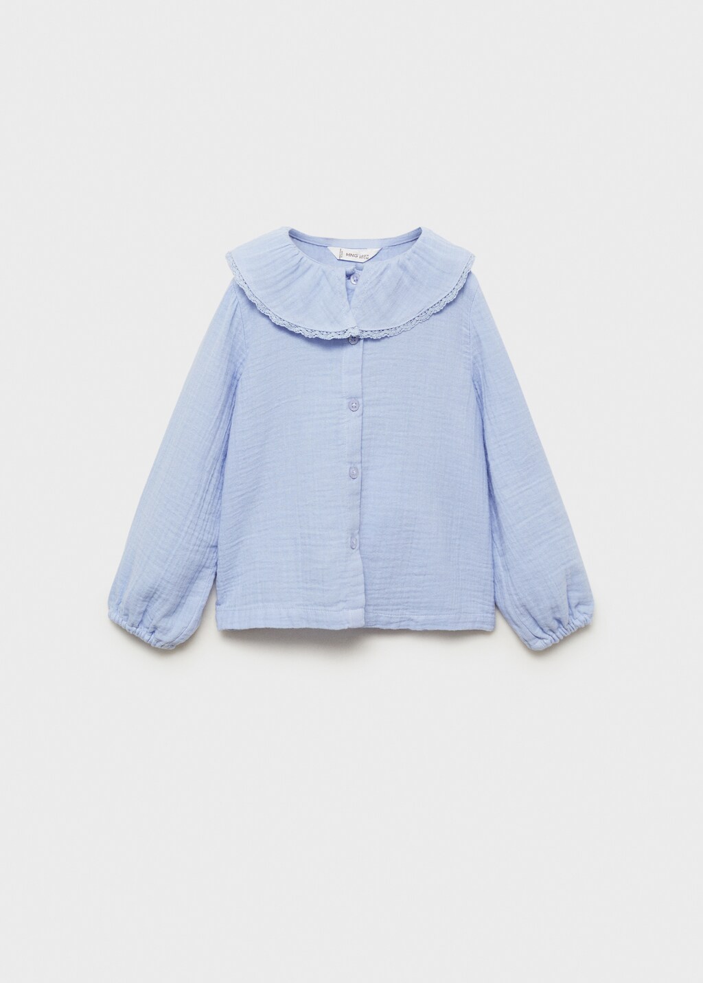 Cheesecloth cotton blouse - White