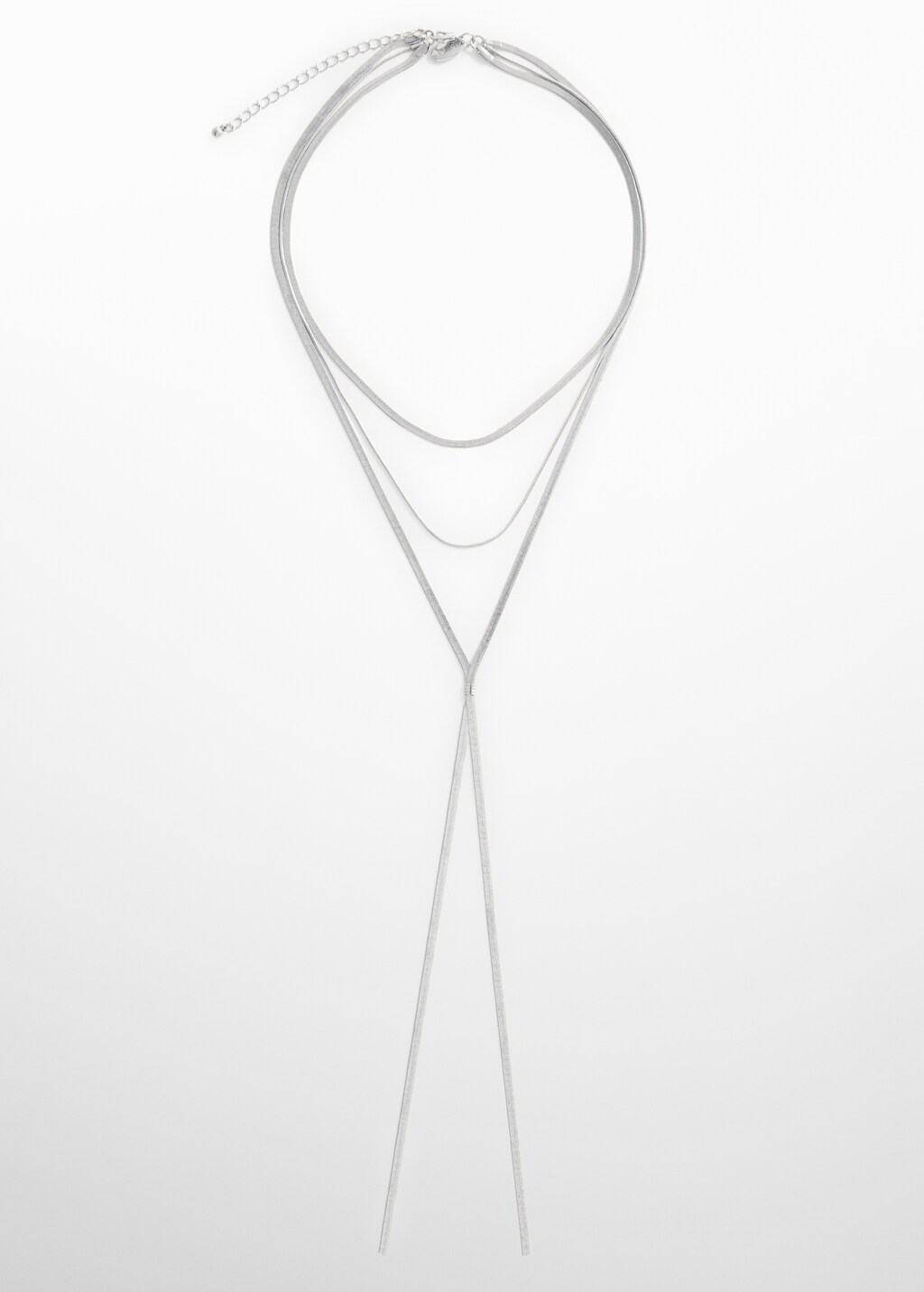 Long triple necklace - Gold