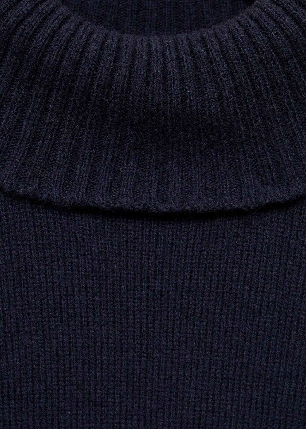 Knitted wool turtleneck sweater - Off White
