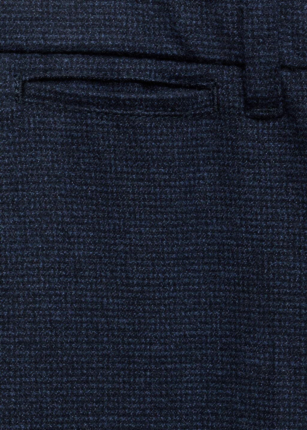 Regular-fit flannel trousers - Light Heather Grey