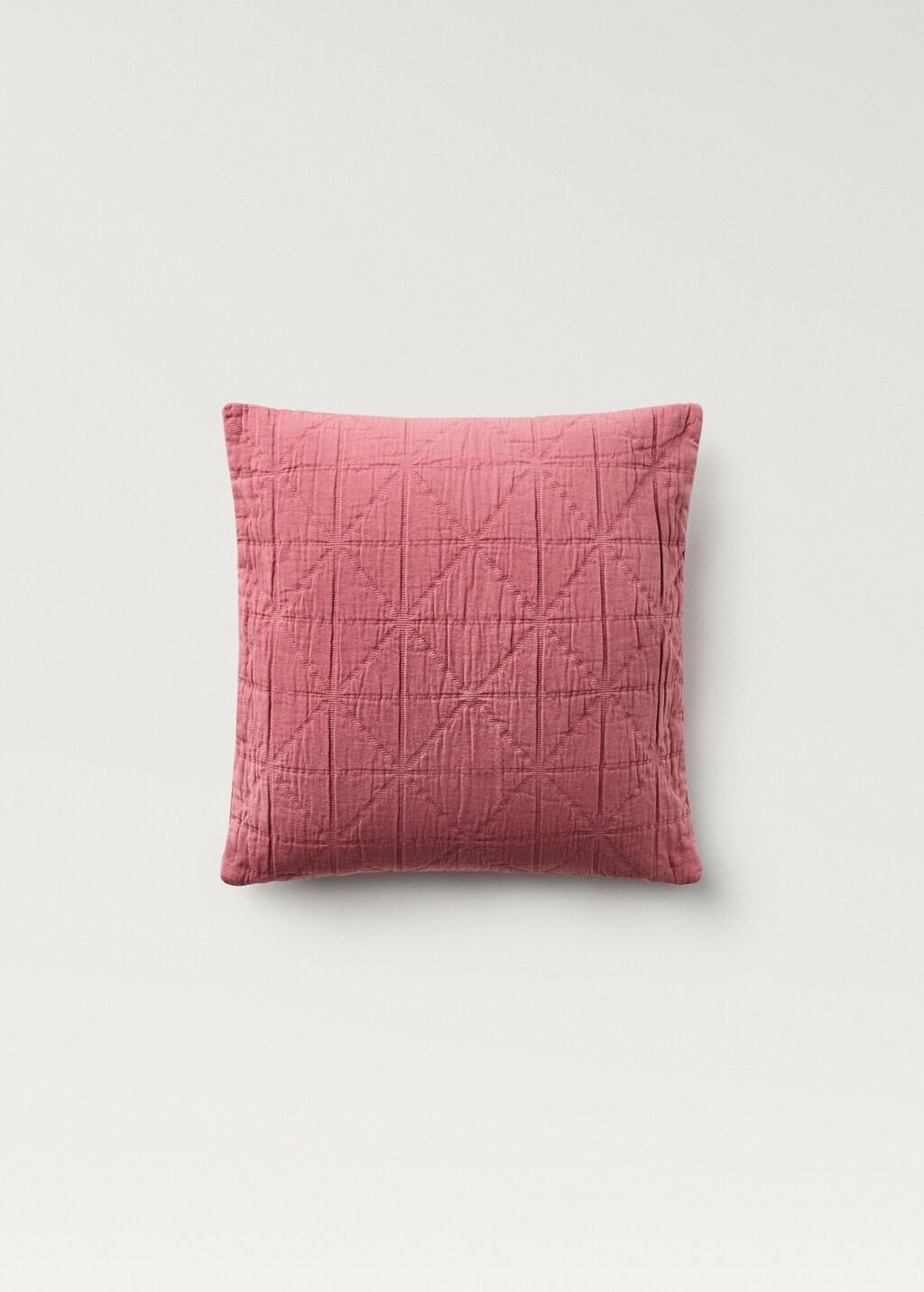 Bed cushion cas diamond - Grey