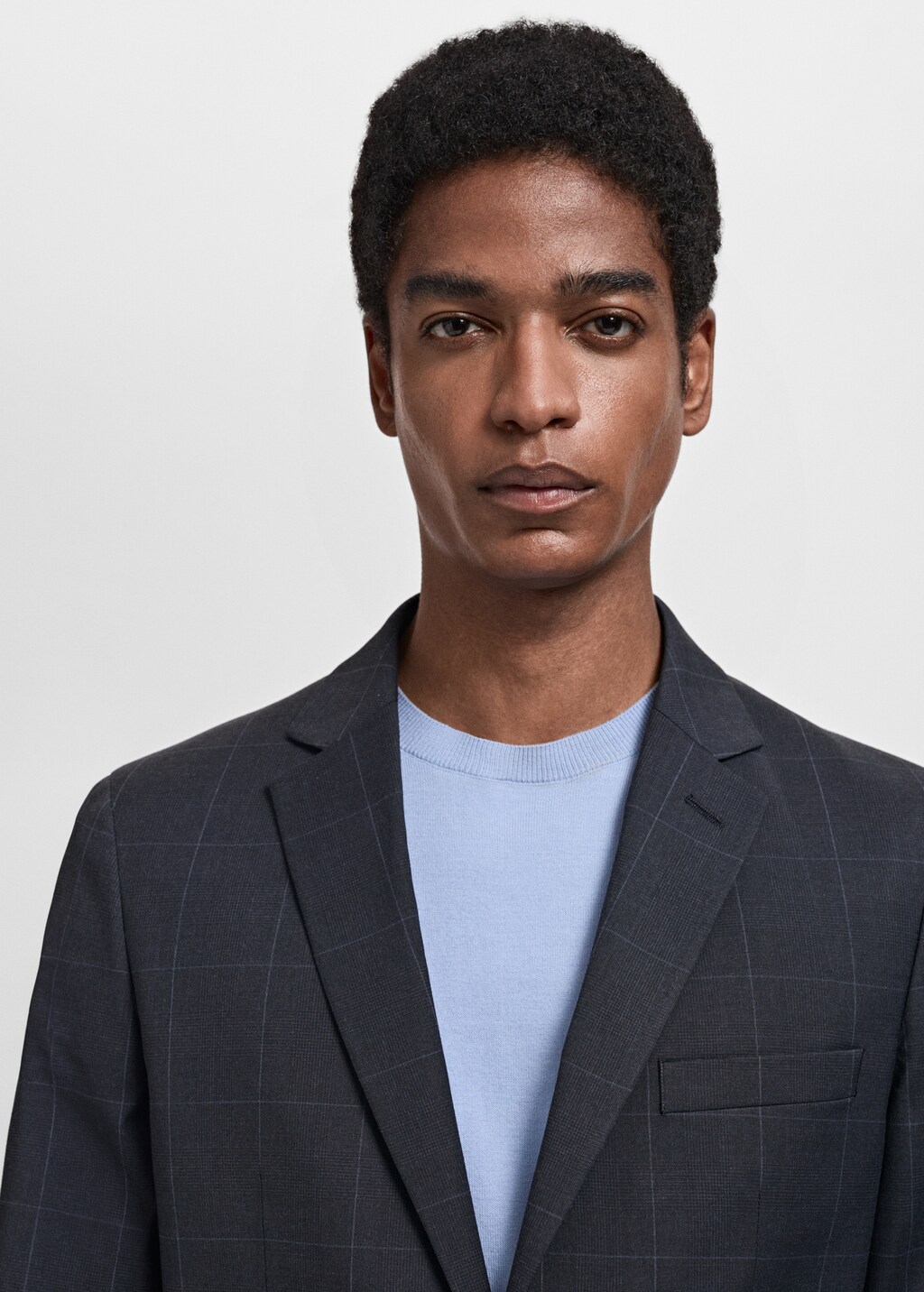 Super slim-fit suit jacket in stretch fabric - Grey