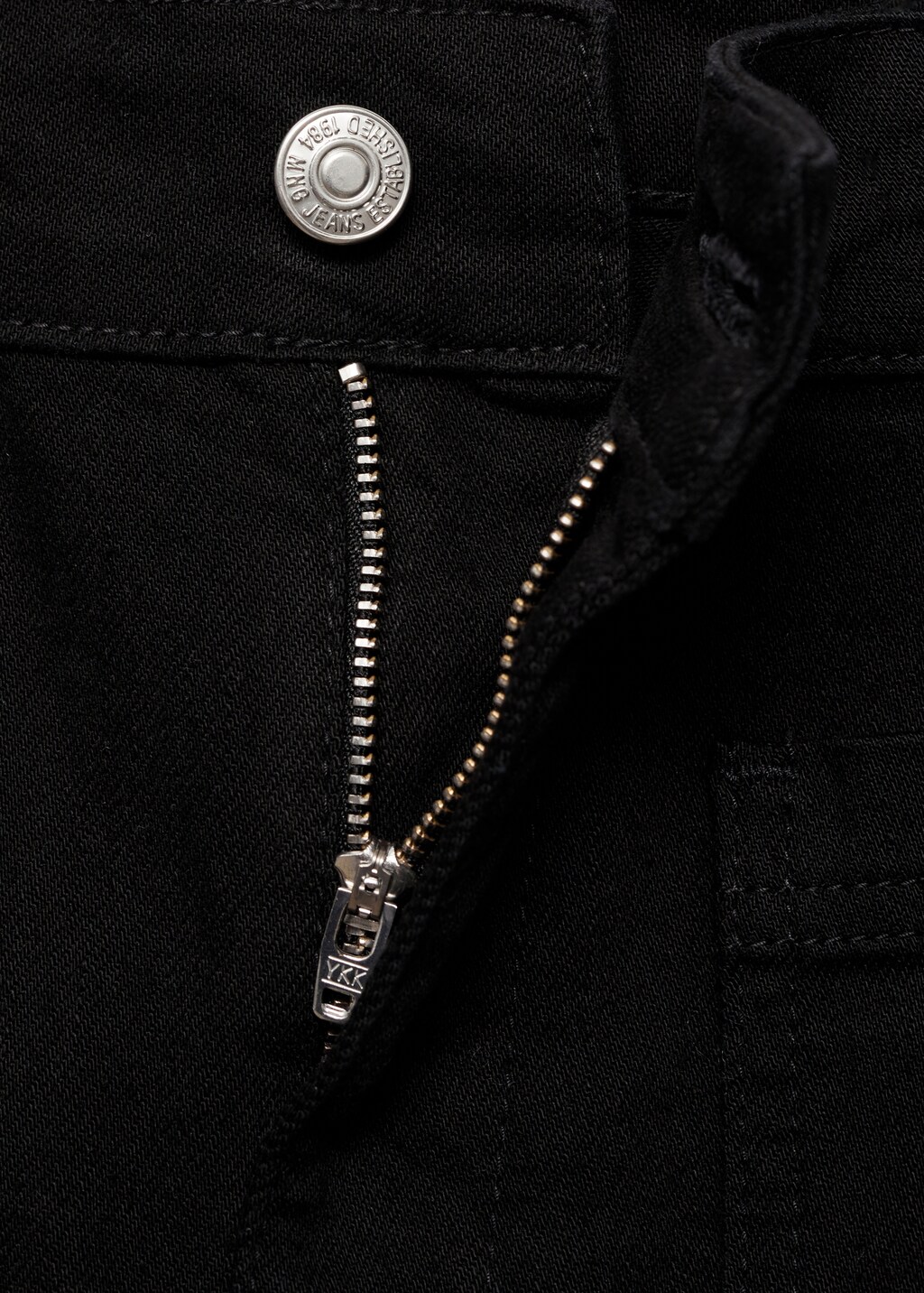 Flared cropped jeans with pockets - Chocolate