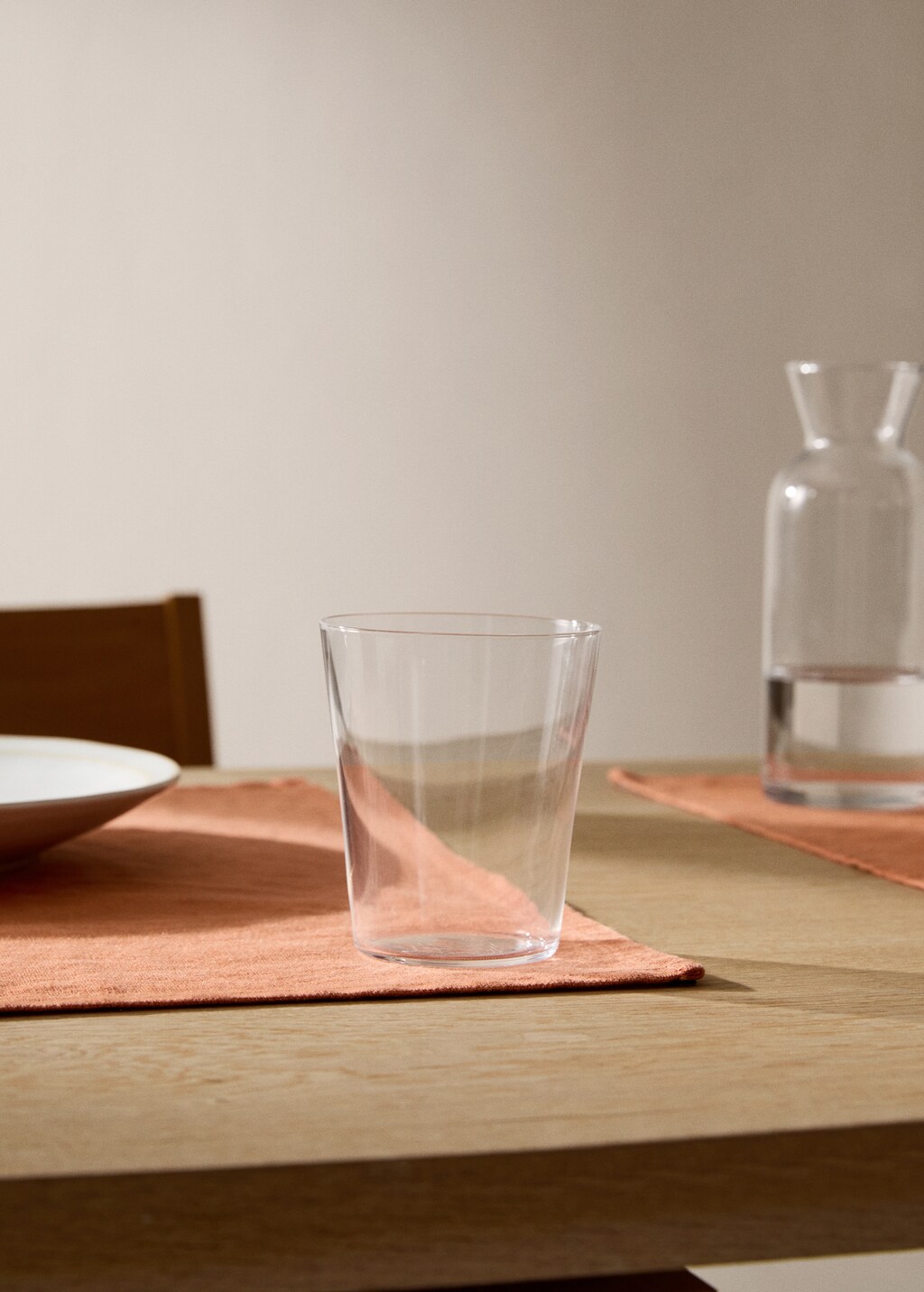 Borosilicate glass tumbler - Ice Grey