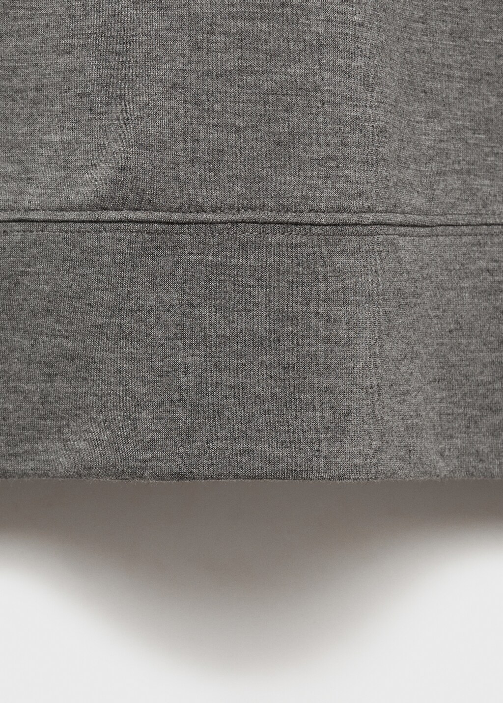 Regular-fit polo sweatshirt - Charcoal