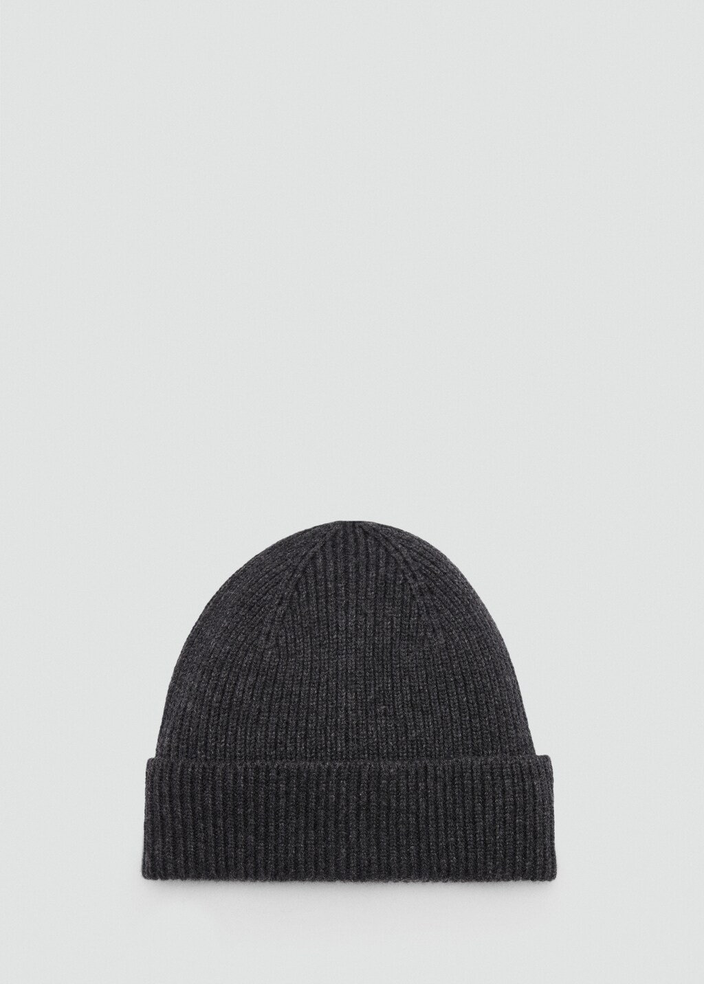 Wool and cashmere-blend ribbed hat - Off White
