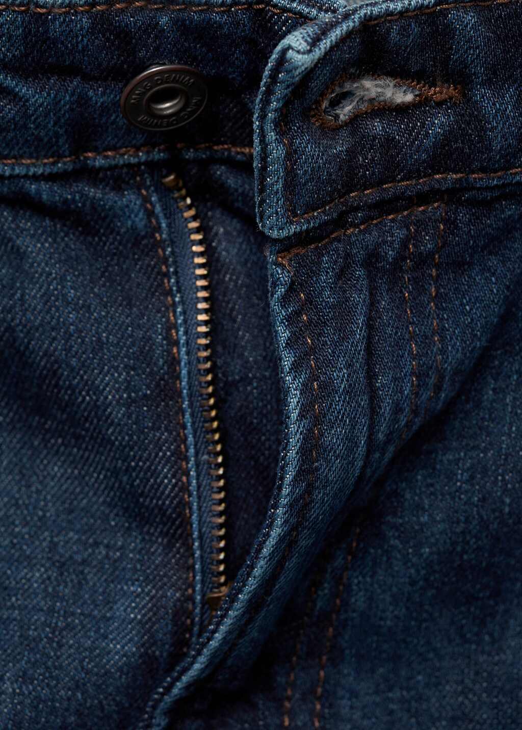 Moby straight-fit black jeans - Black denim