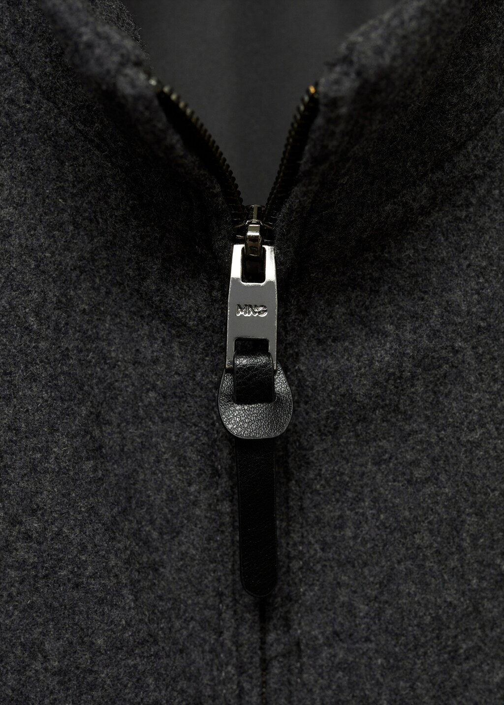 Regular-fit wool jacket - Dark Navy