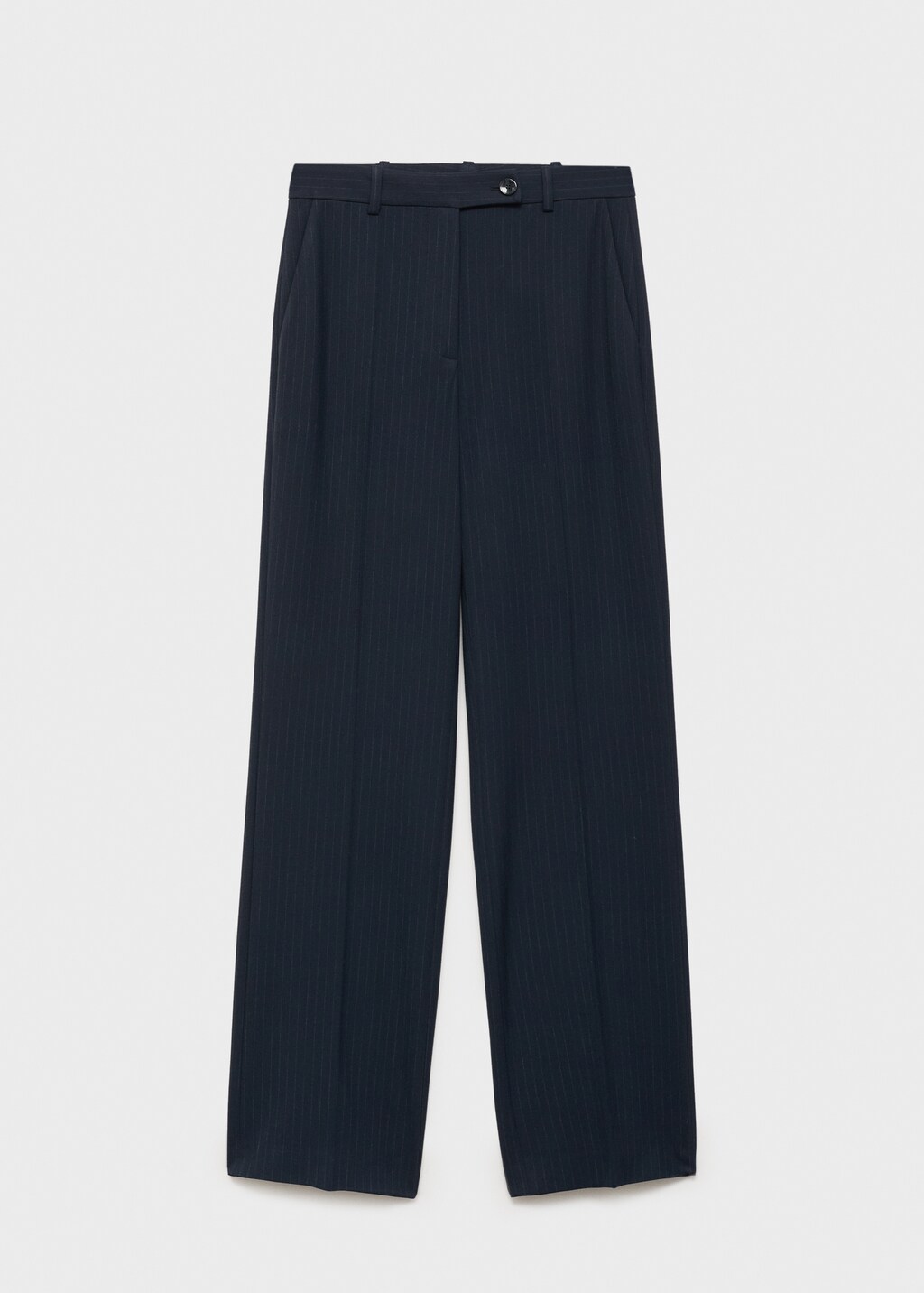 Pinstripe suit trousers - Dark Navy