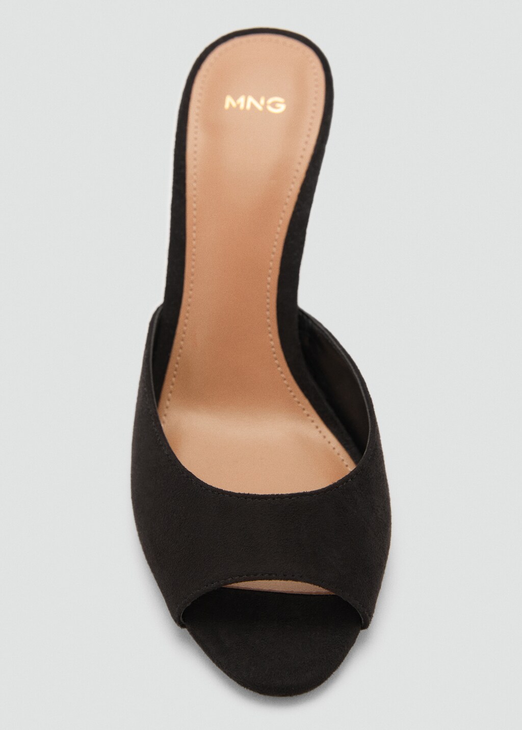Open heel sandals - Black