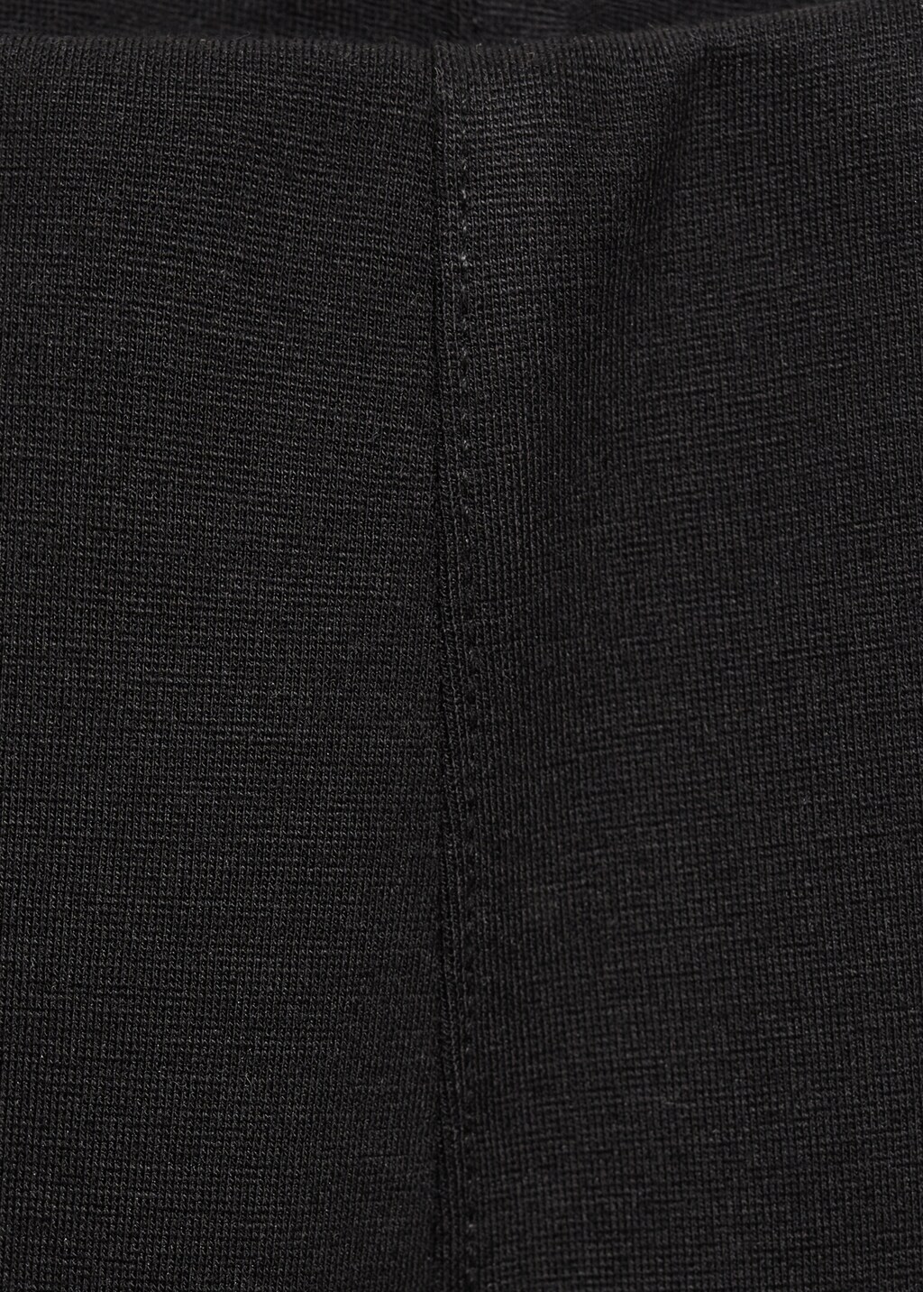 Mid-rise skinny leggings - Black