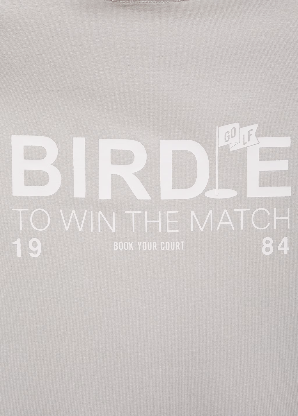 100% cotton t-shirt with printed drawing - Grey