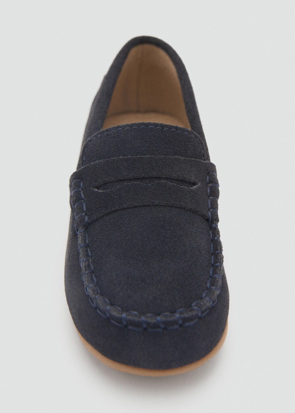 Leather penny loafers - Blue