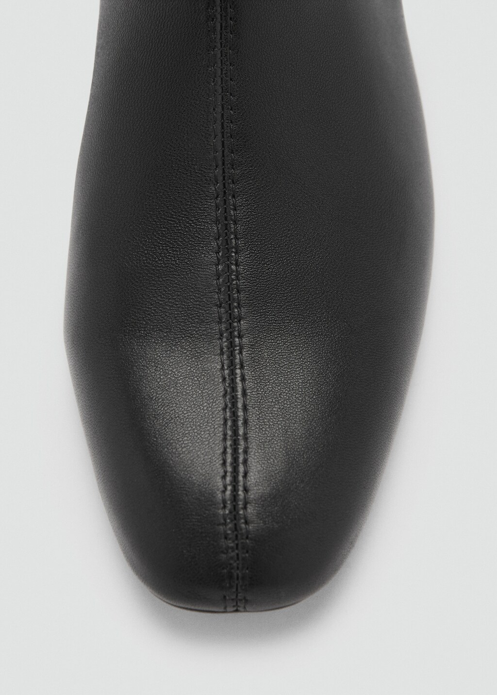 Soft leather boots - Black