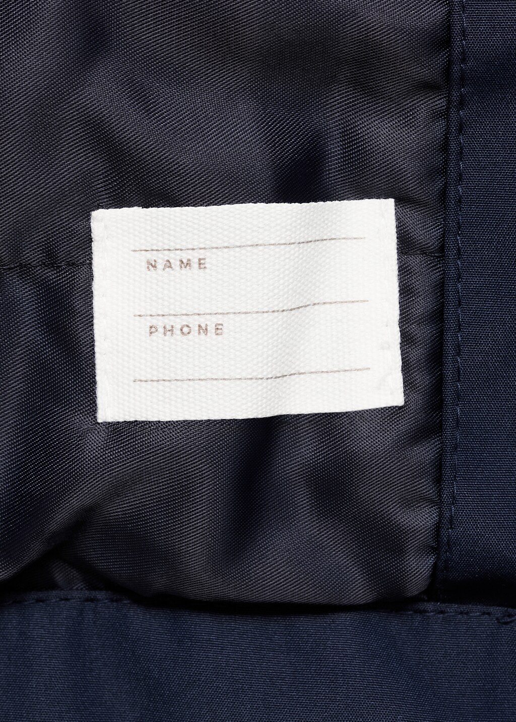 Waterproof padded parka - Dark Navy