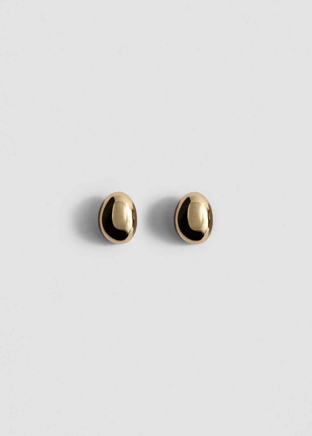 Round volume earrings - Silver
