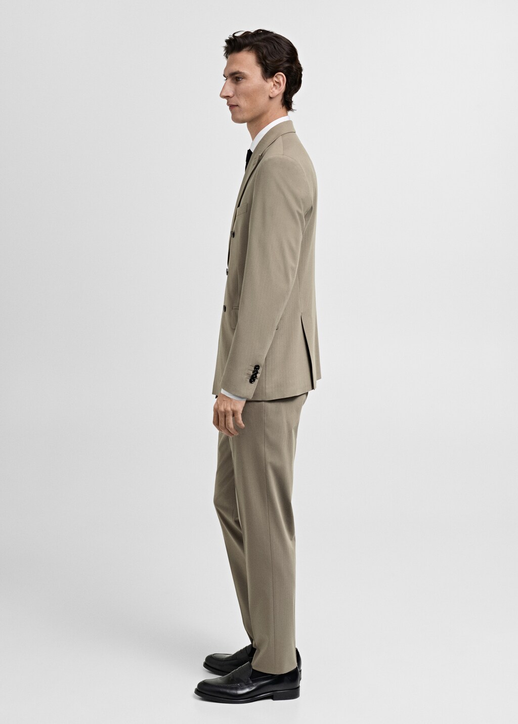 Monaco slim-fit suit trousers - Grey