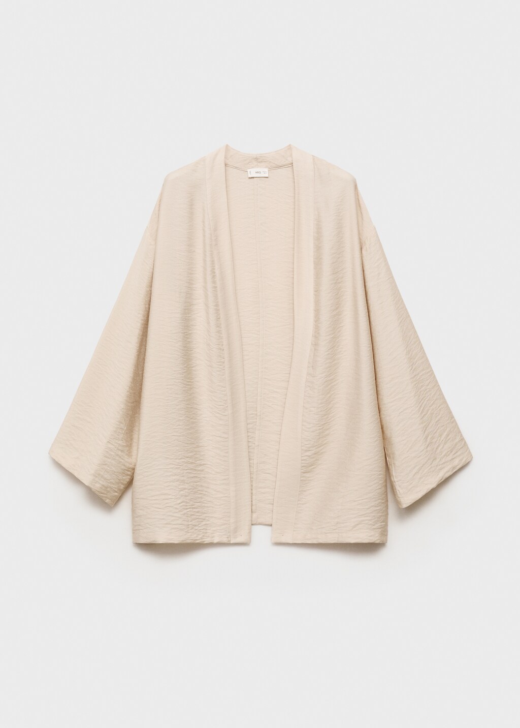 Kimono style jacket - Light/Pastel Grey