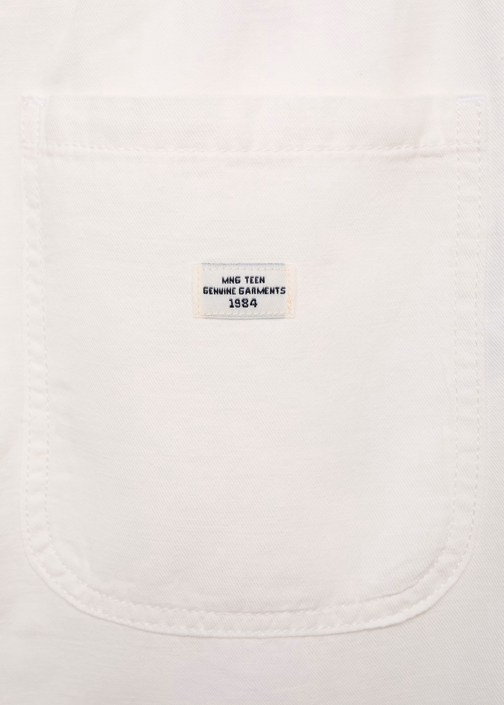 Cotton linen-blend trousers - Off White