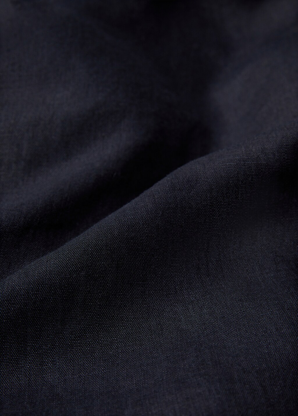 100% linen duvet cover Single bed - Dark Navy
