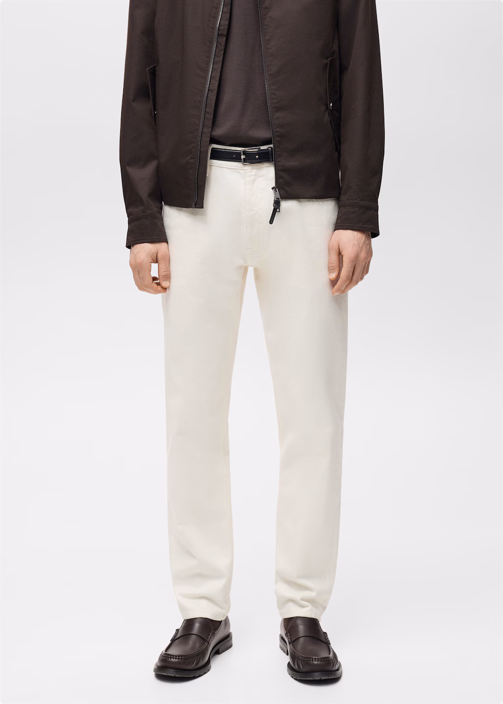 Tapered-fit selvedge jeans - Open Blue