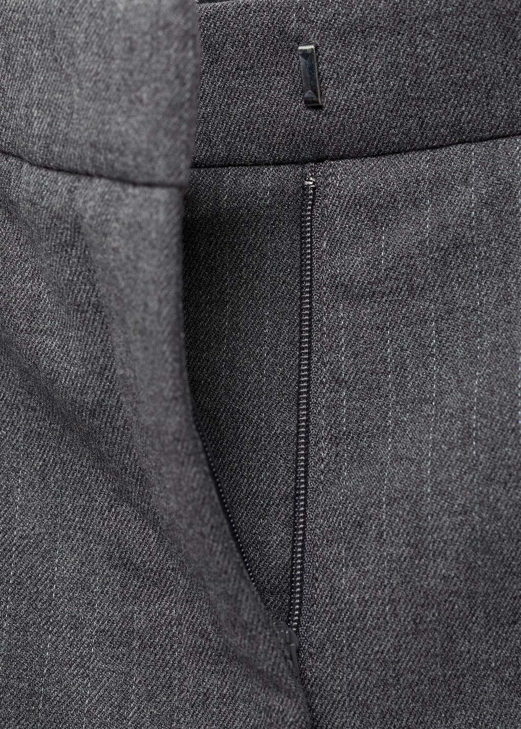 Crop skinny trousers - Maroon