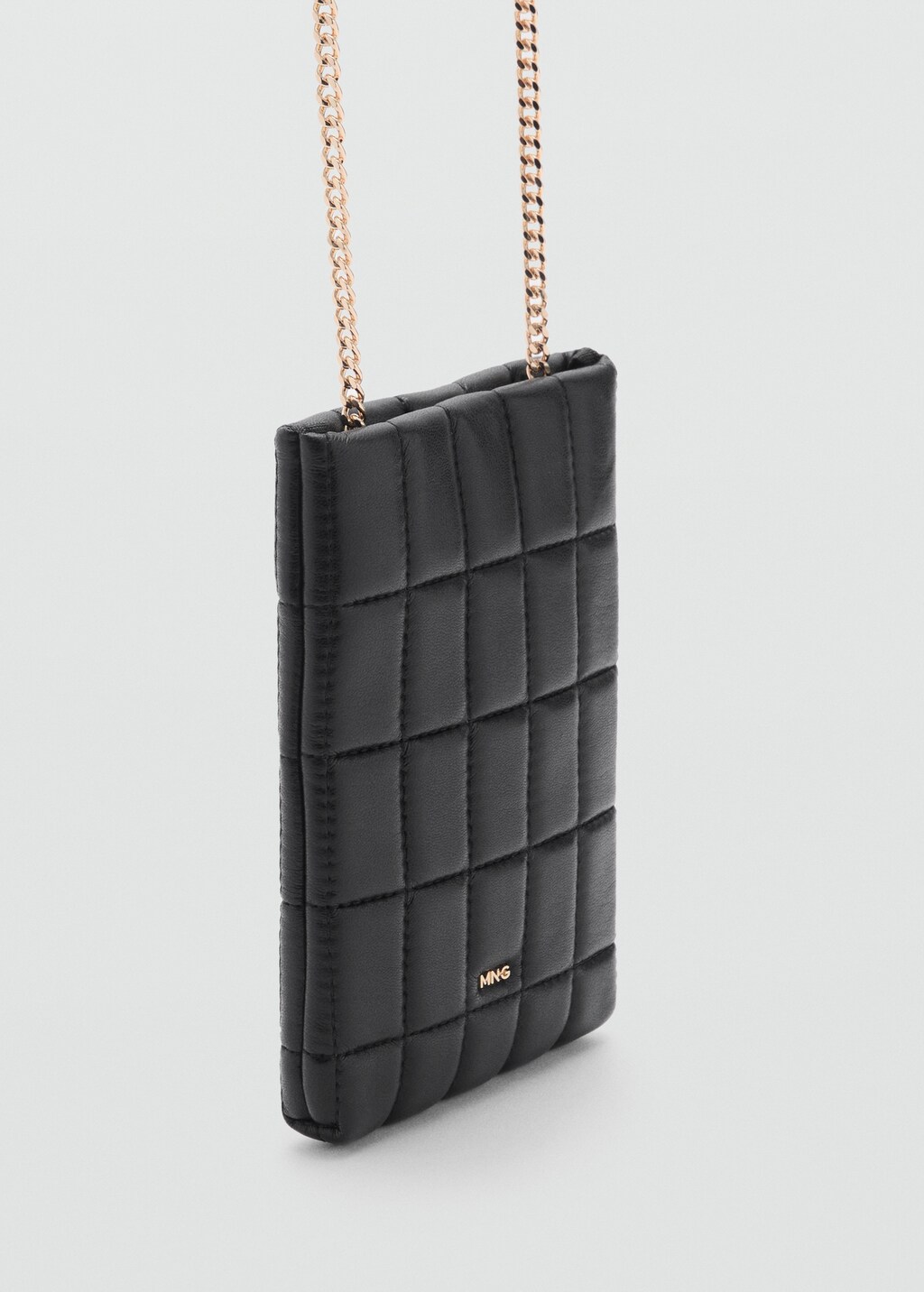 Padded mobile phone case - Black