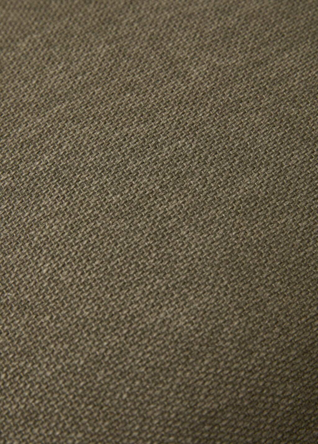 Cotton cushion cover with trim 45x45cm - Sand