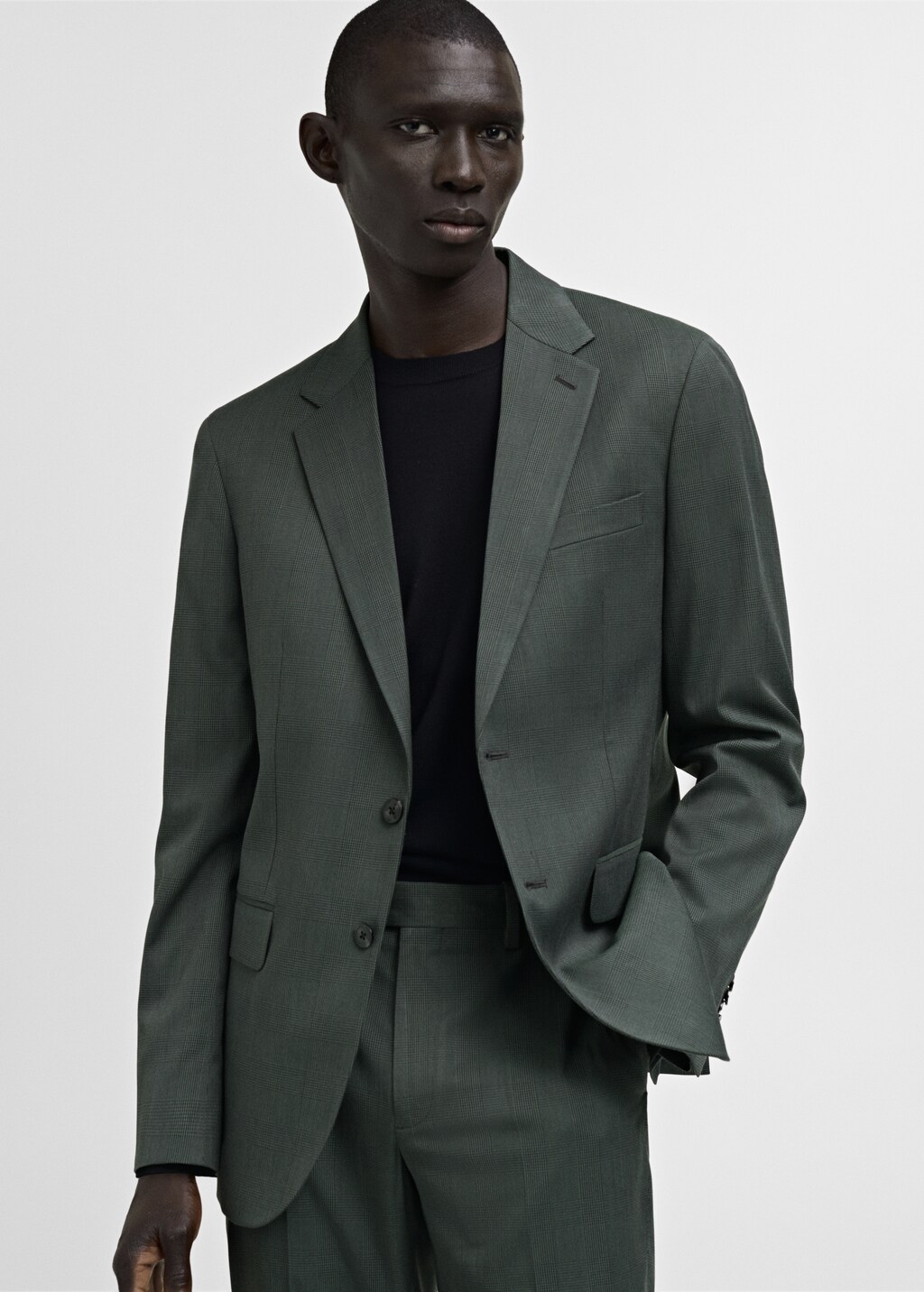 Milan slim-fit suit jacket - Grey