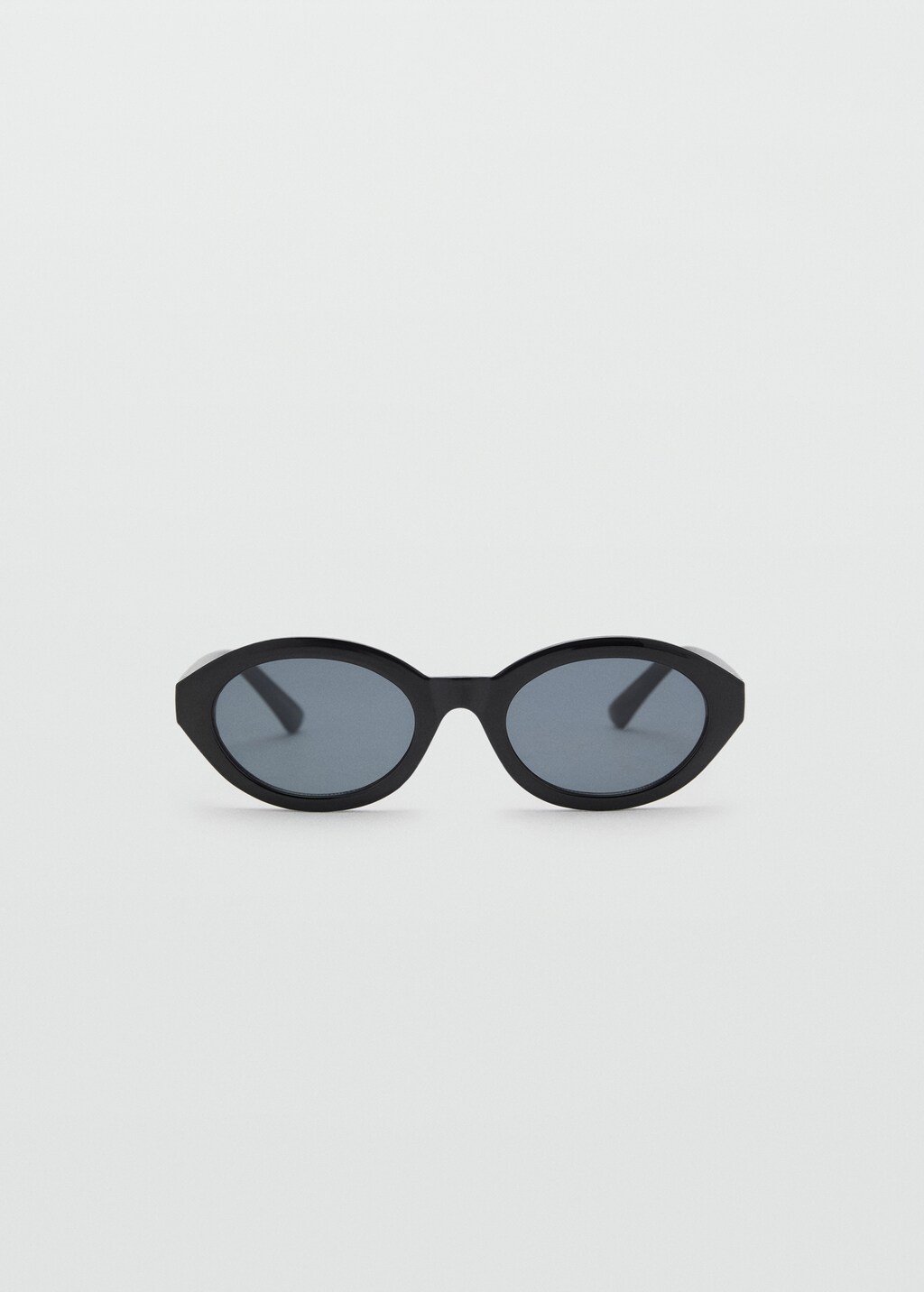 Oval frame sunglasses - Brown