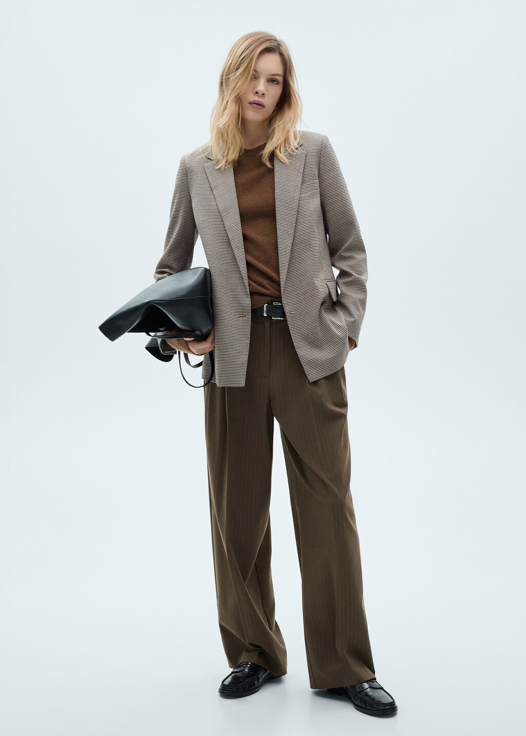 Double-breasted jacket - Brown