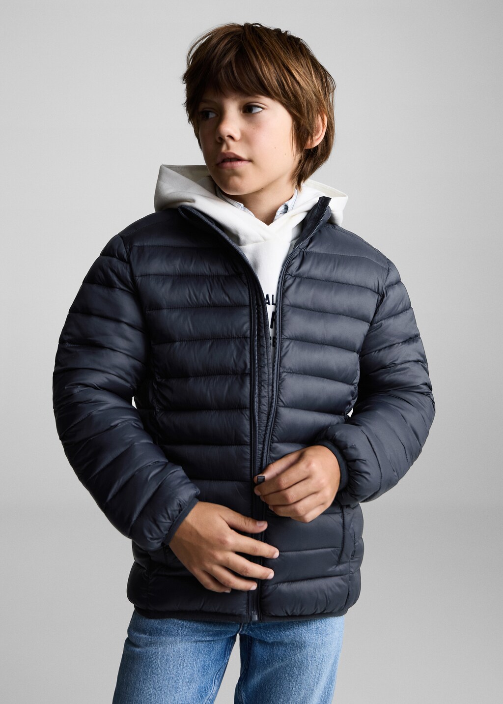 Quilted jacket - Khaki