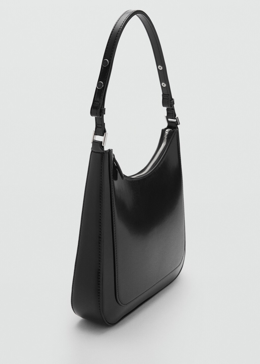 Square shoulder bag - Black