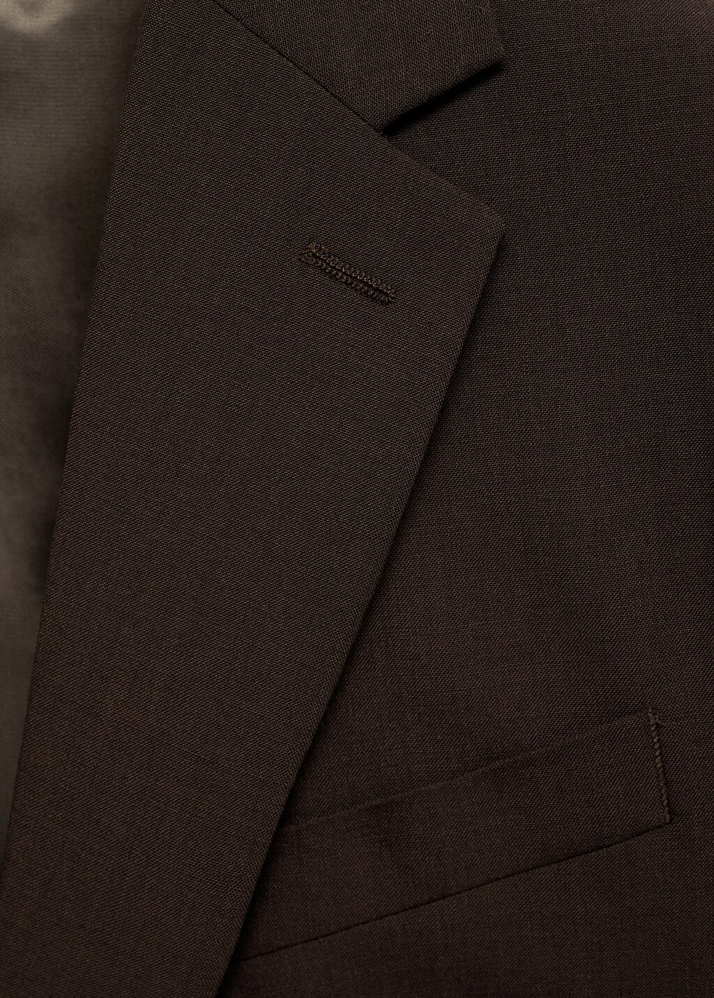 Turin 100% wool suit jacket - Dark Navy