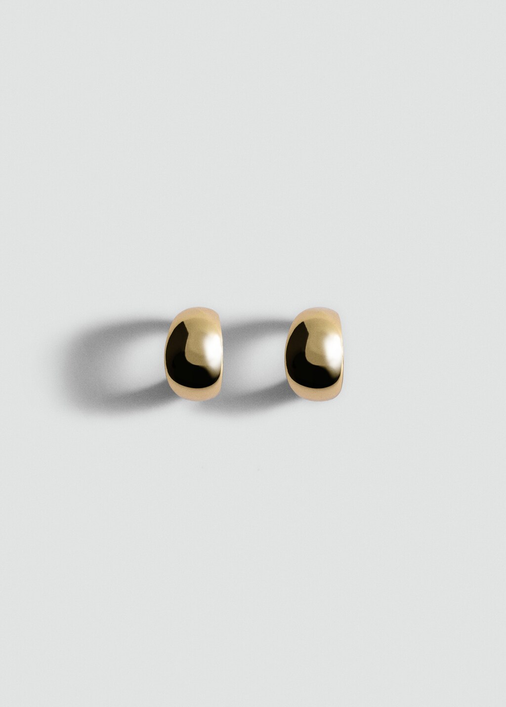 Volume hoop earrings - Silver