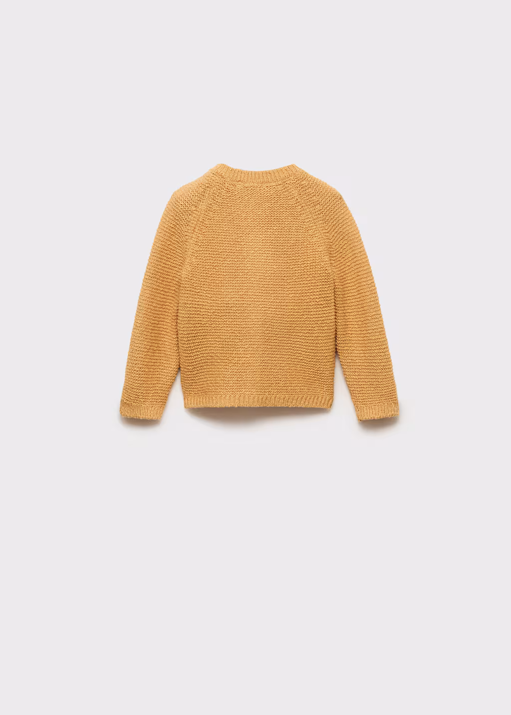 Knit cardigan - Mustard