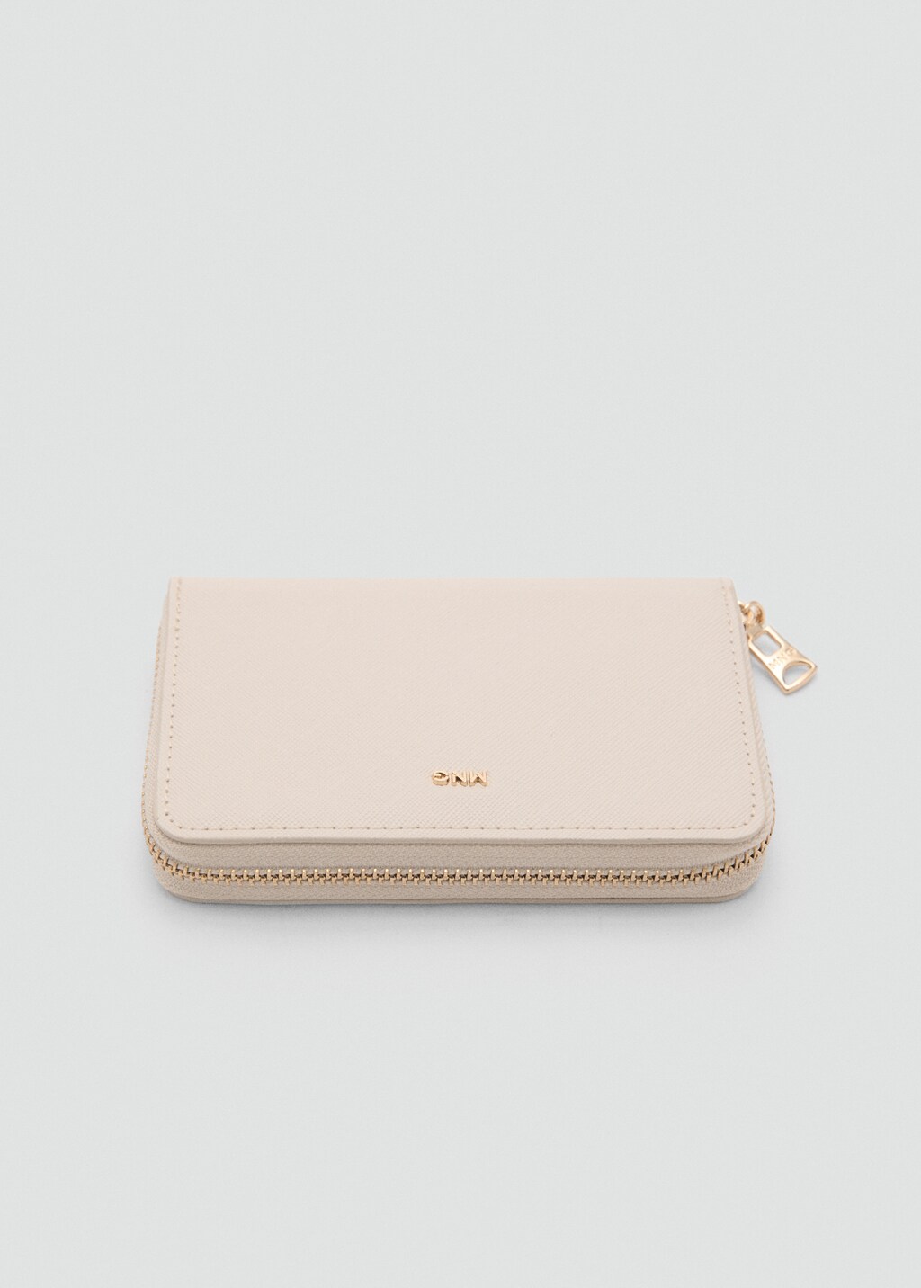 Leather-effect wallet - Blue