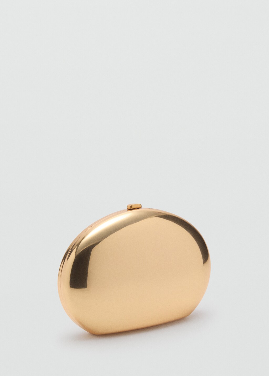 Metallic clutch handbag - Gold