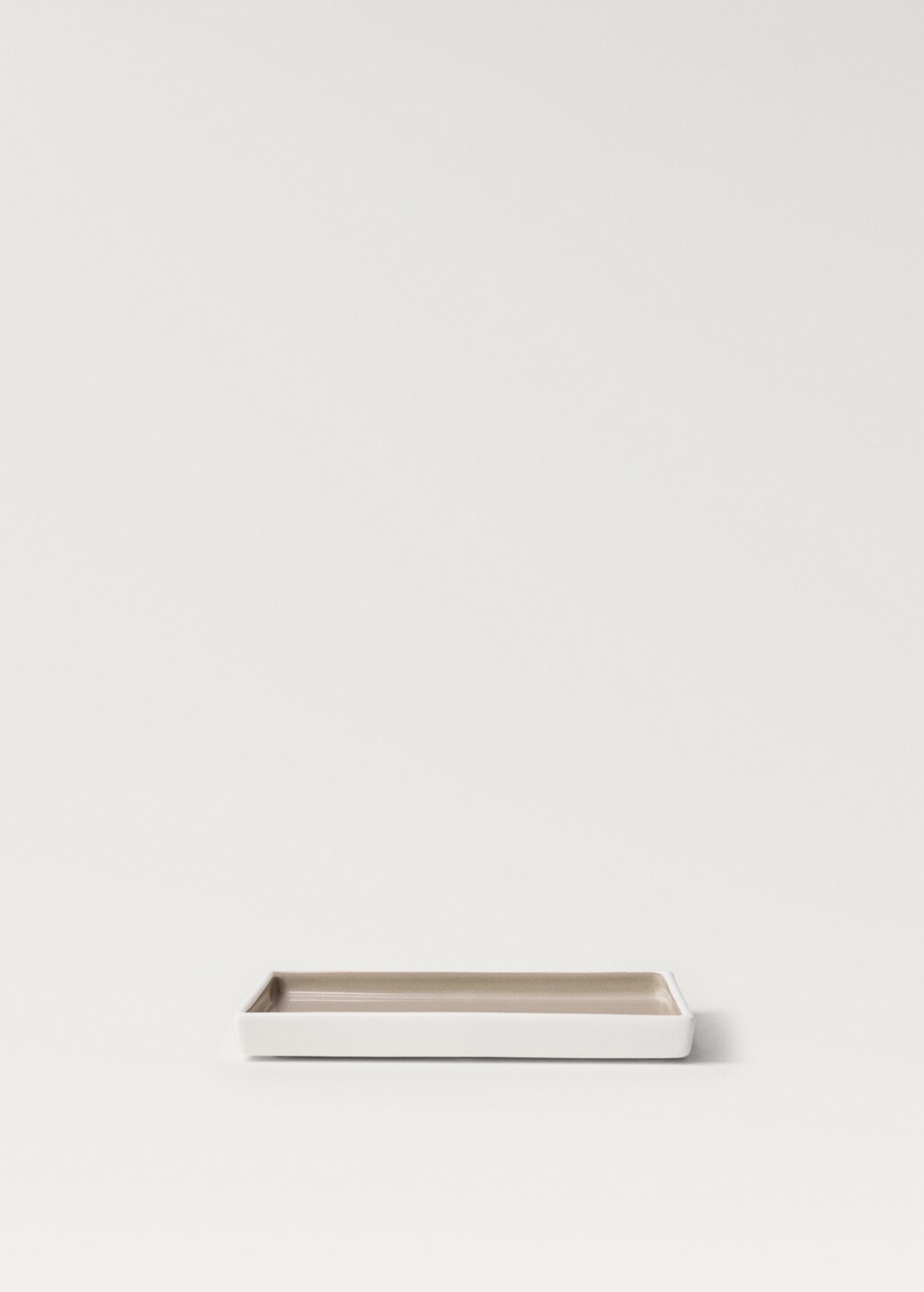 Decorativa tray bimat - White