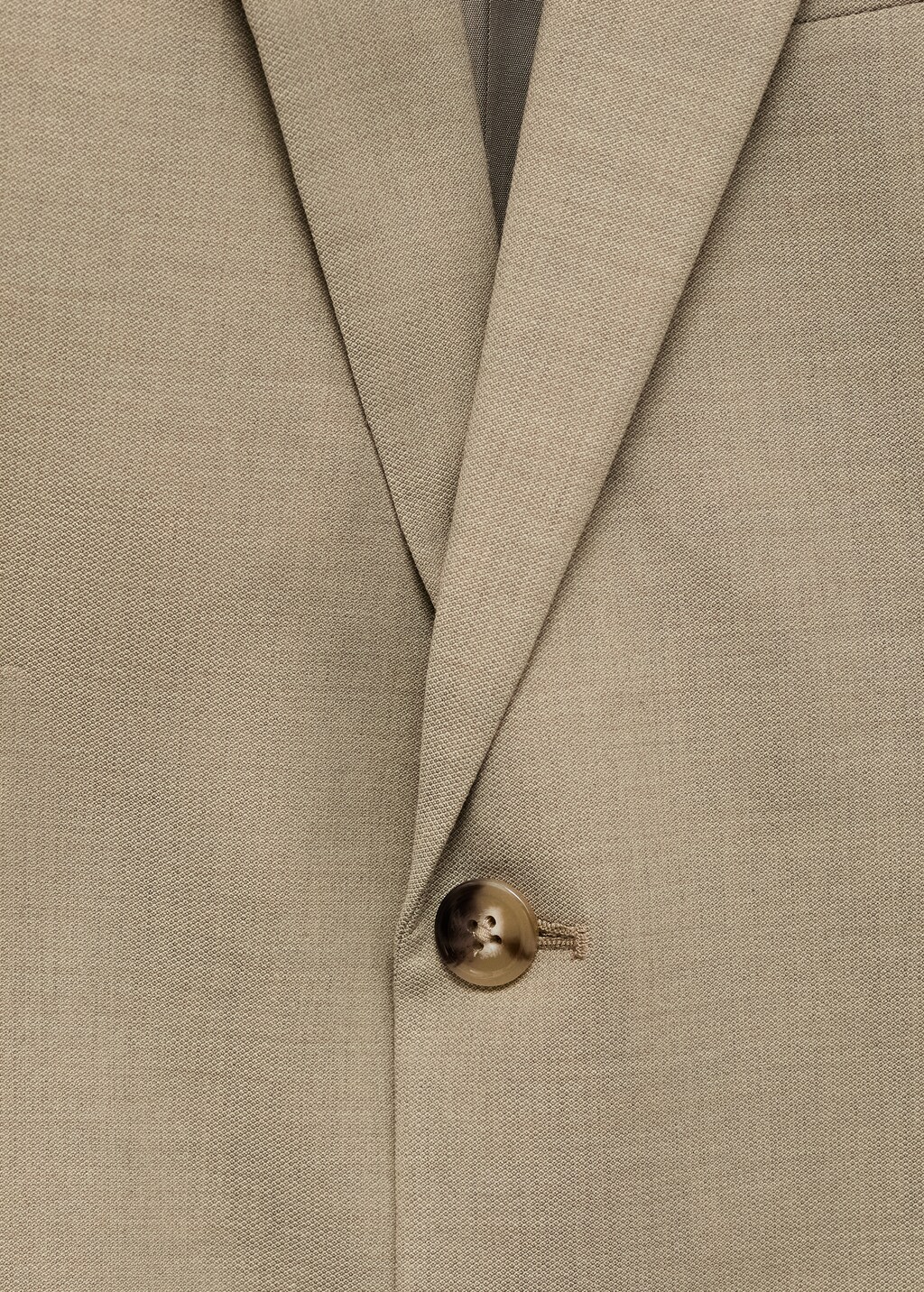 Milan slim-fit suit jacket - Beige
