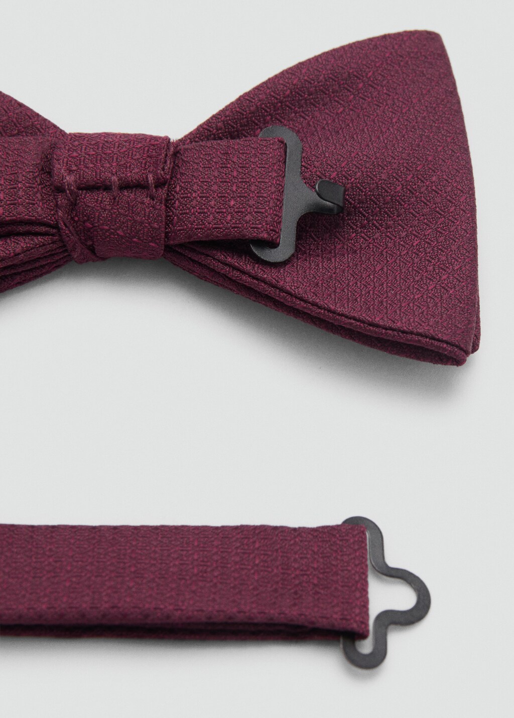 Classic bow tie with microstructure - Dark Navy